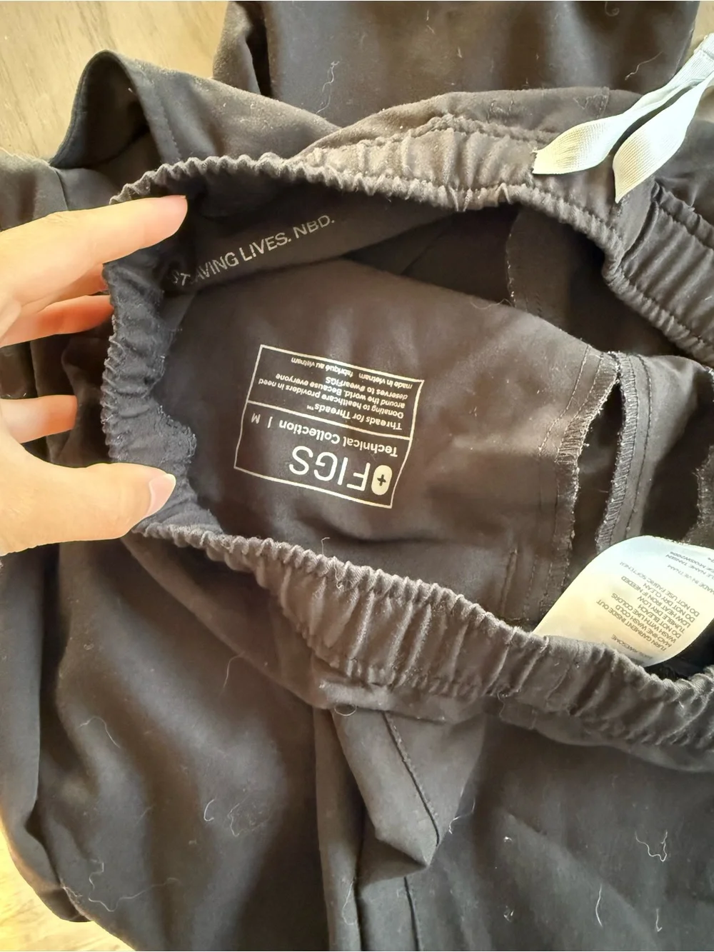 Figs Men's Black Jogger Pants